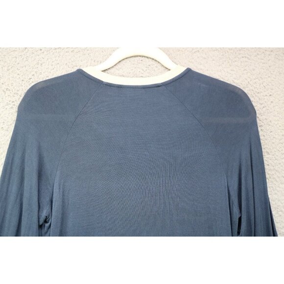 LOGO by Lori Goldstein Long Sleeve Tunic Top-Size Small-Pockets-Lagenlook-BOHO - Picture 12 of 12